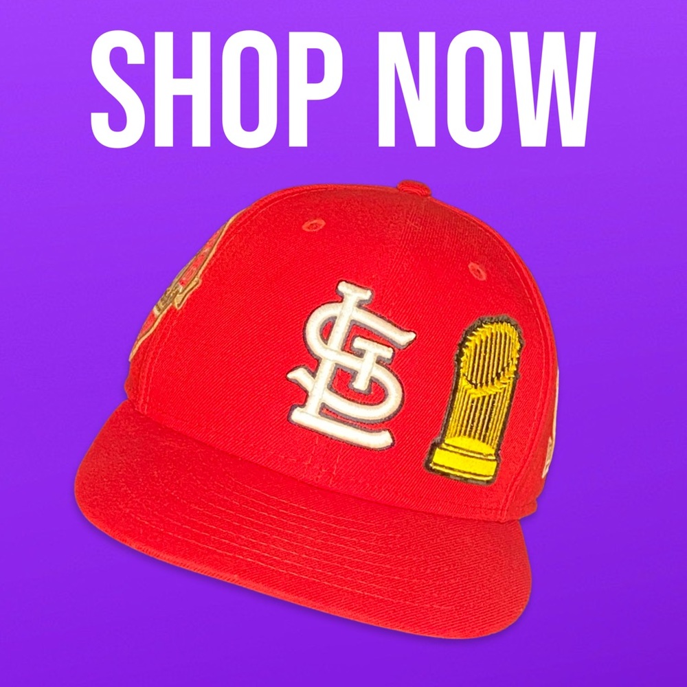 New Era St. Louis Cardinals Red On-Field Authentic Collection 59FIFTY Fitted Hat
